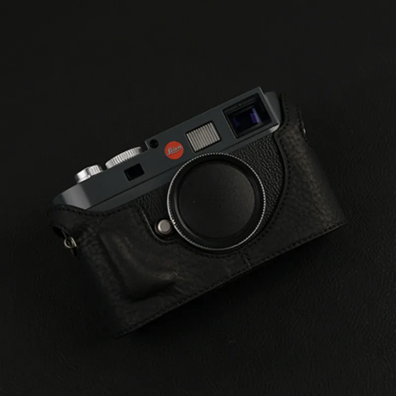 AYdgcam ручной работы из натуральной кожи чехол для камеры Leica M9P M9 M8 ME M-E мм Камера Сумка половина корпус ручка