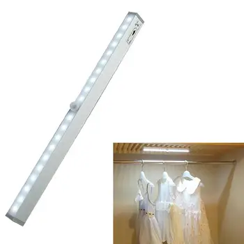 

Wireless Light Lamp LED Night Light Motion Sensor Wireless USB Rechargeable Night lamp For Kitchen Cabinet Wardrobe Lamp