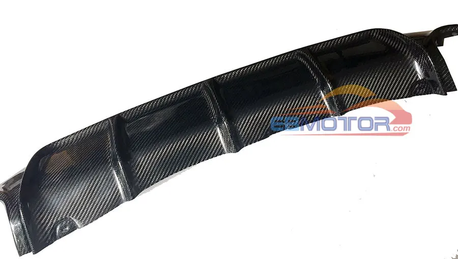 Performance Real Carbon Fiber Rear Diffuser For BMW F32 F33 F36 435i GranCoupe M-Sport Models 2014UP  B381