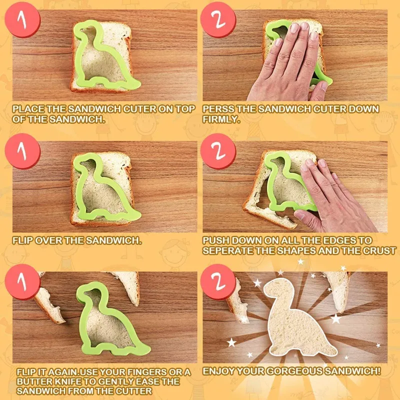 Набор инструментов для резки печенья в форме динозавра устройство овощей и