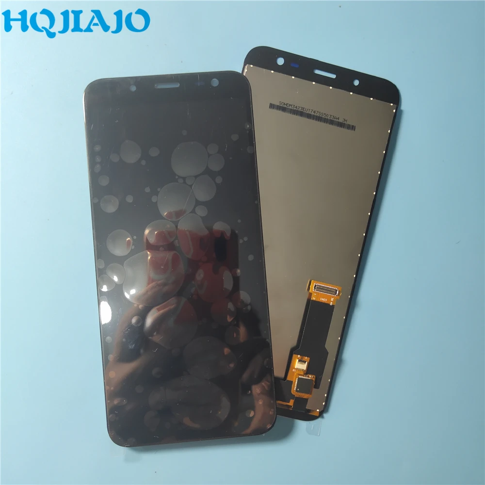 Lcd s для samsung J600 J6 Отрегулируйте lcd дисплей сенсорный экран дигитайзер в сборе для samsung Galaxy J6 J600F железо