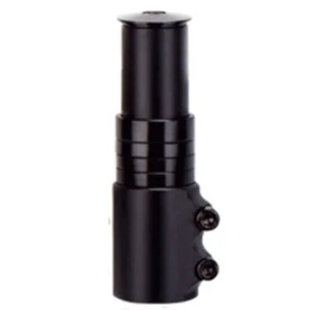 

Aluminum Alloy Bicycle Stem Increased Control Tube Extend Handlebar Stem Heighten Bike Front Fork Bicycle Parts Accessories Blac