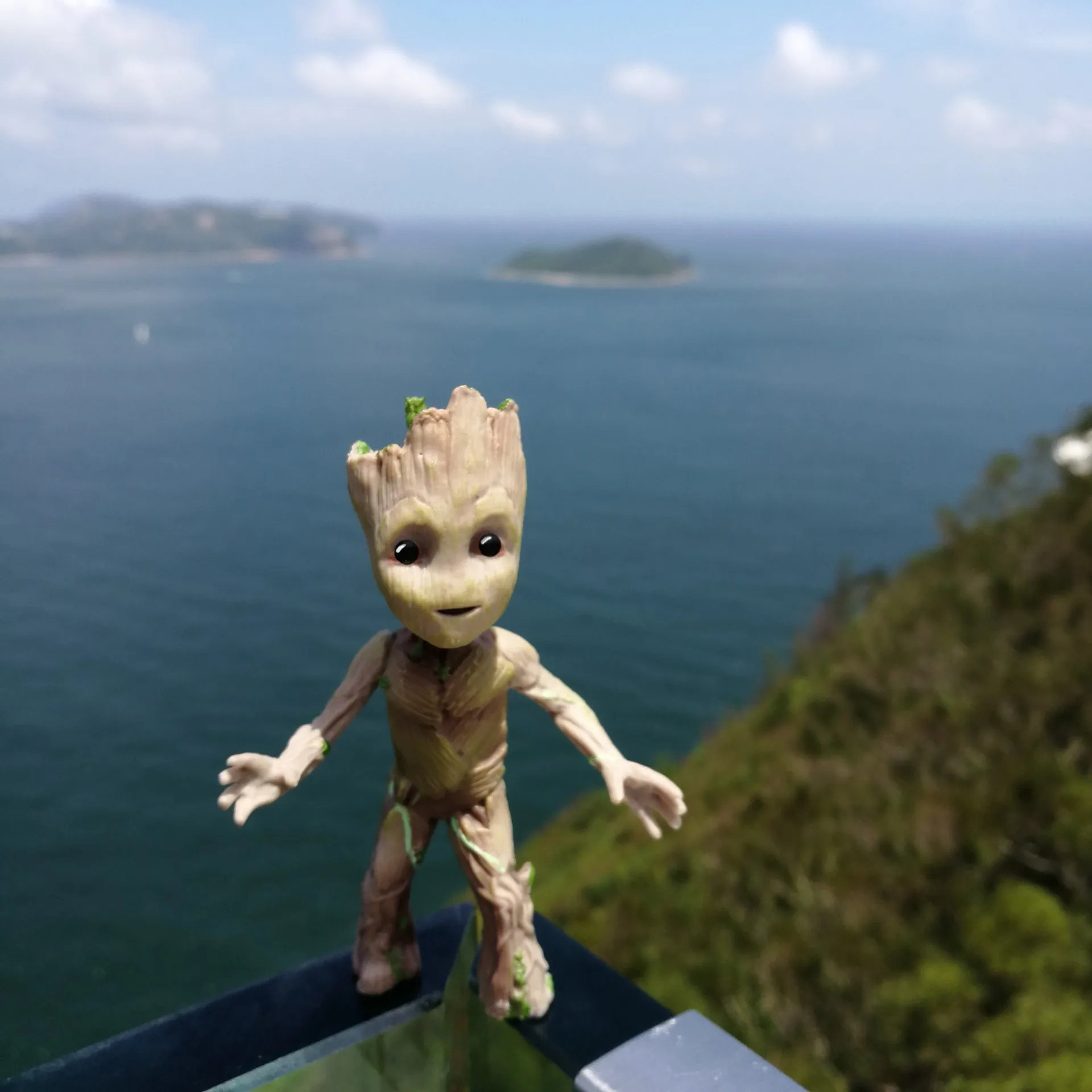 

Complex League Silver Guards second generation tree manned office doll car doll