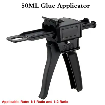 Glue G un 50ml Two Component AB Epoxy Sealant Glue Applicator Glue Adhensive Squeeze Mixed 1:1/1:2 Manual Glue Applicator
Glue G un 50ml Two Component AB Epoxy Sealant Glue Applicator Glue Adhensive Squeeze Mixed 1:1/1:2 Manual Glue Applicator