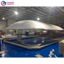 PVC inflatable swimming pool tent inflatable pool dome for sale/ inflatable transparent dome tent for sale PVC inflatable swimming pool tent inflatable pool dome for sale/ inflatable transparent dome tent for sale