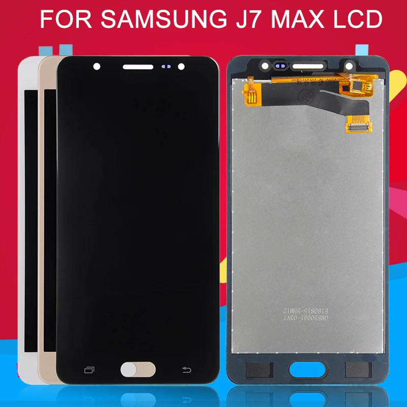 

Dinamico 1Pcs G615 Display For Samsung Galaxy G615 LCD Touch Screen Digitizer Assembly J7 Max Lcd Free Shipping With Tools