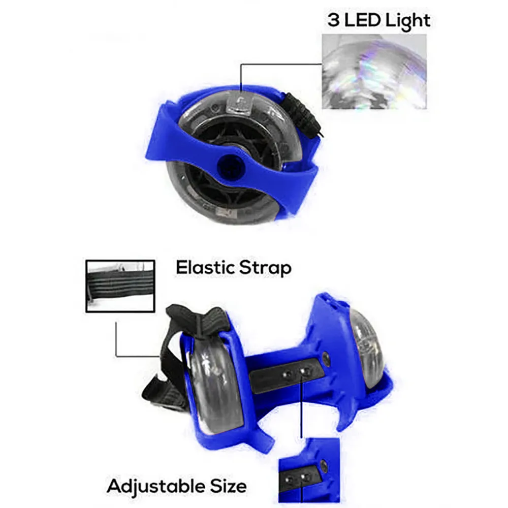 Мигающий Ролик Вихрь шкив колеса Heelys регулируемые светящиеся катания детей колеса пятки роликовые коньки обувь для детей