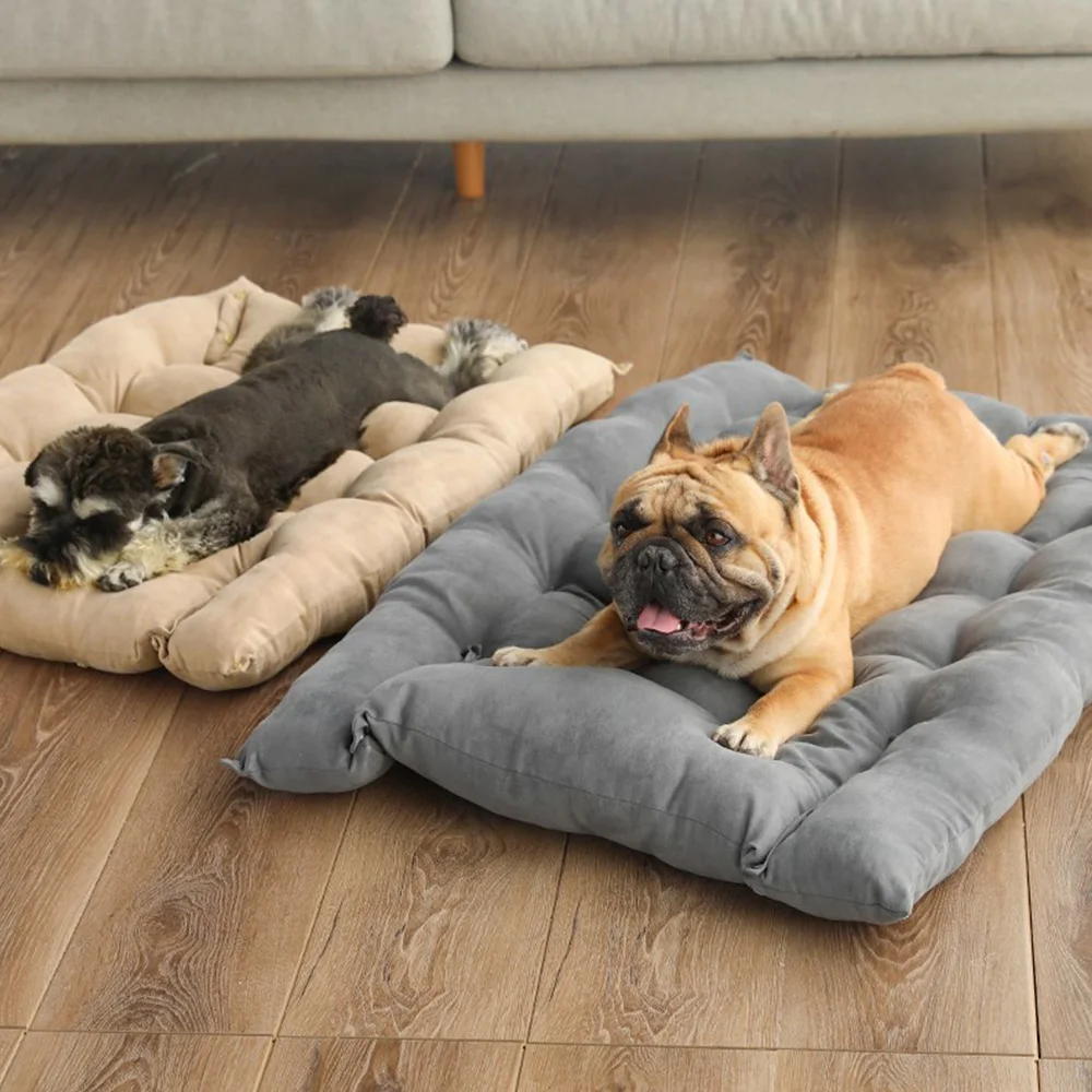 Cozy 3-in-1 Pet Bed Mat for Dogs and Cats - Warm Winter Sleeping Bed, Puppy Kitten Nest, and Soft Kennel Cushion - Ideal Dog Mats for Comfort and Relaxation