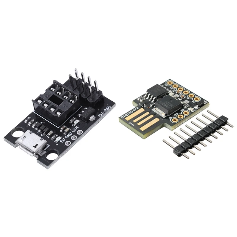 1 шт. макетная плата для программатора Attiny13A и Attiny85 Usb Arduino Digispark|Демонстрационные