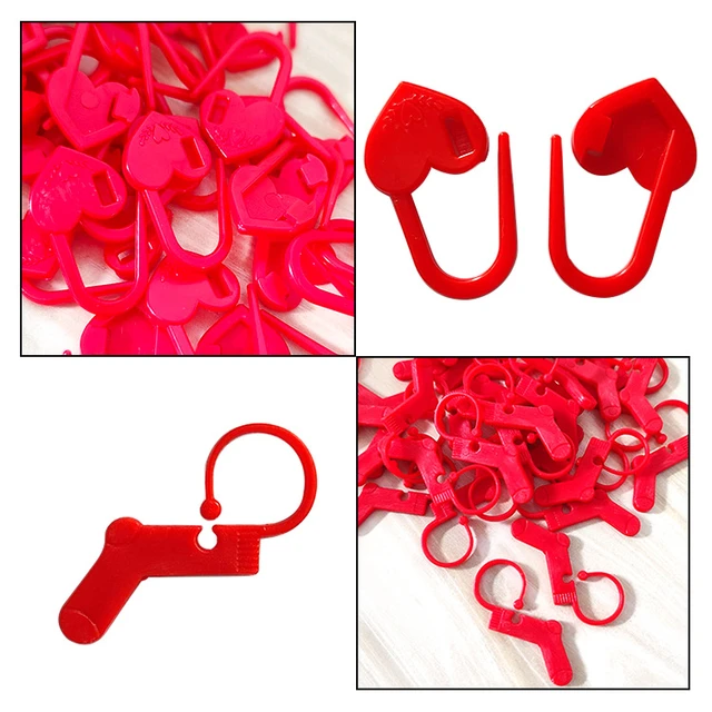 30PCS Knitting Tool Accessories 4 Row Counters & Crochet Locking Stitch  Markers & Aluminum Stitch Holders for Crochet Hook Craft - AliExpress