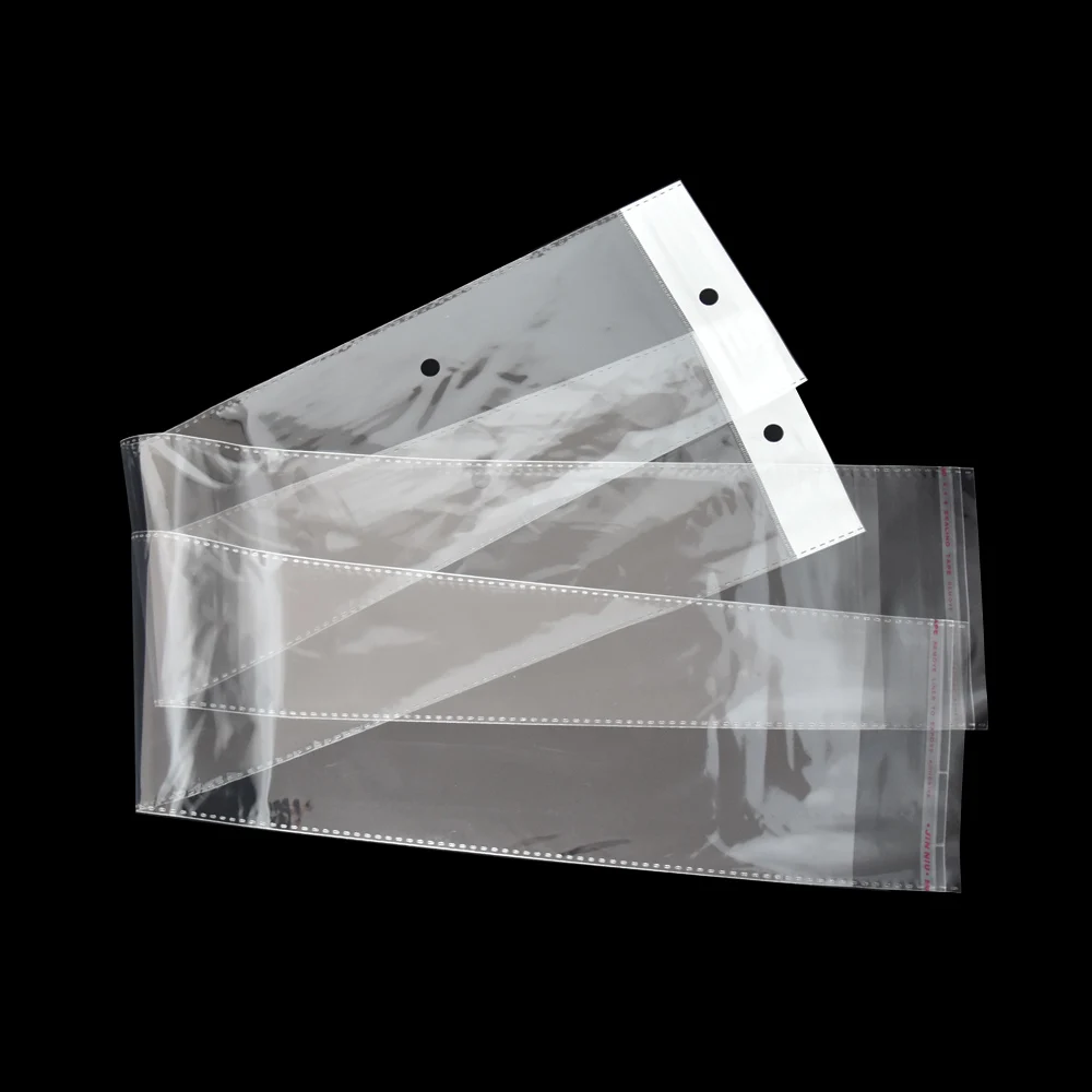 

15.5x47cm Transparent Self Adhesive Seal OPP Plastic Cellophane Cello OPP Poly Package Bag Packaging Bag Gift Bags 100pcs/lot