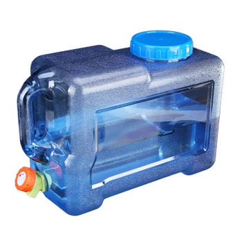 

Portable Water Bucket 12L Capacity Driving Pure Water Tank with Faucet Container for Outdoor Camping Cooking Products