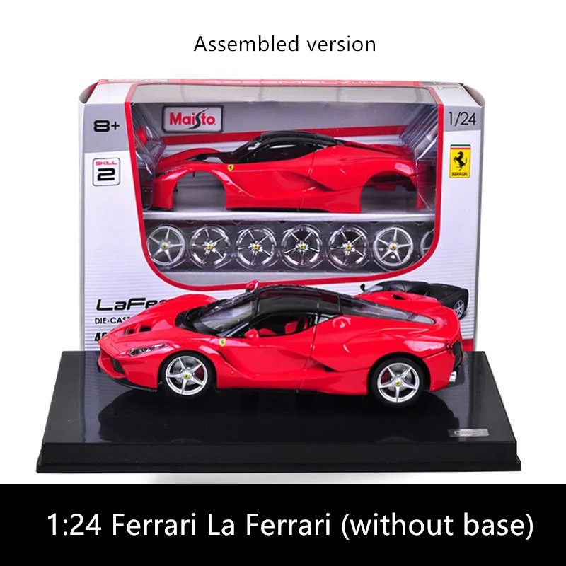 Maisto 1:24 Ferrari F12 сборная DIY литая модель автомобиля игрушка новая коллекция игрушка для мальчика - Цвет: La Ferrari