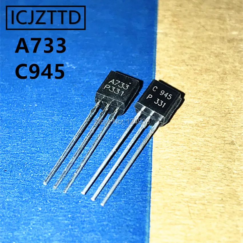 A733 C945 TO 92 NEW MADE IN CHINA 2SA733 2SC945 A733 P 2SA733P 2SC945P ...