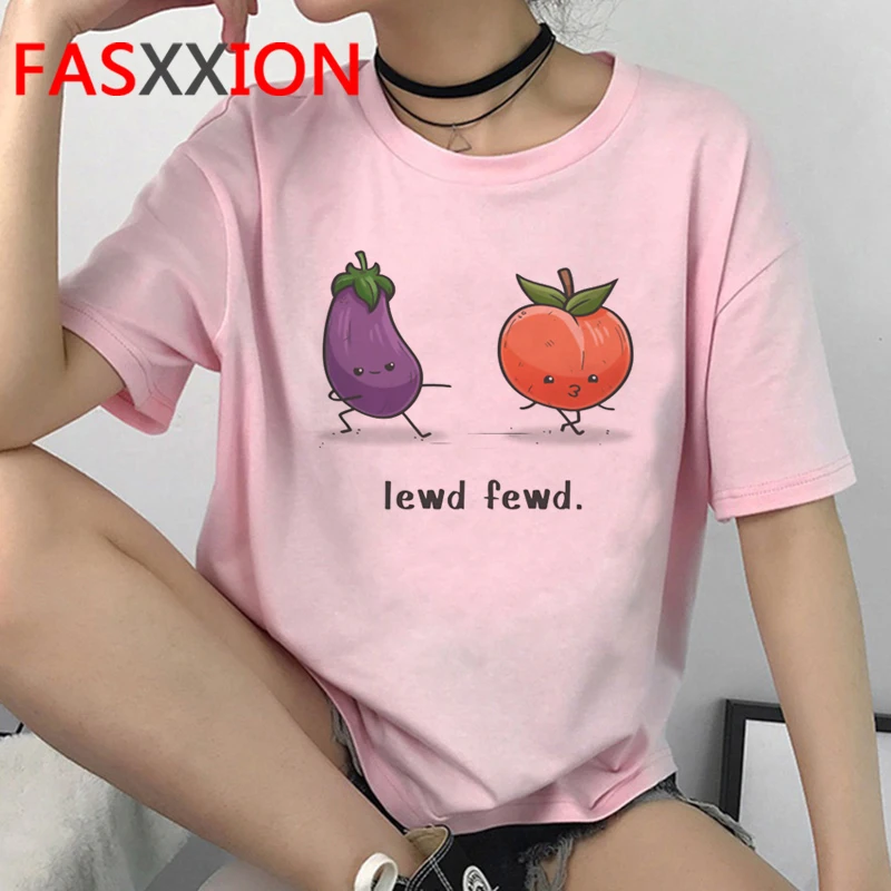 Kawaii Peach Harajuku T-shirt Women Ullzang Peachy Small Fresh T Shirt Cute Cartoon 90s Tshirt Graphic Fashion Top Tees Female