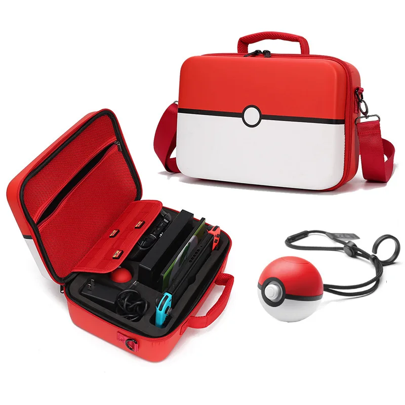 

Nintendo Switch Large Bag Switch Mainframe Storgage Bag NS Pokemon Poke Ball Theme Shoulder Bag
