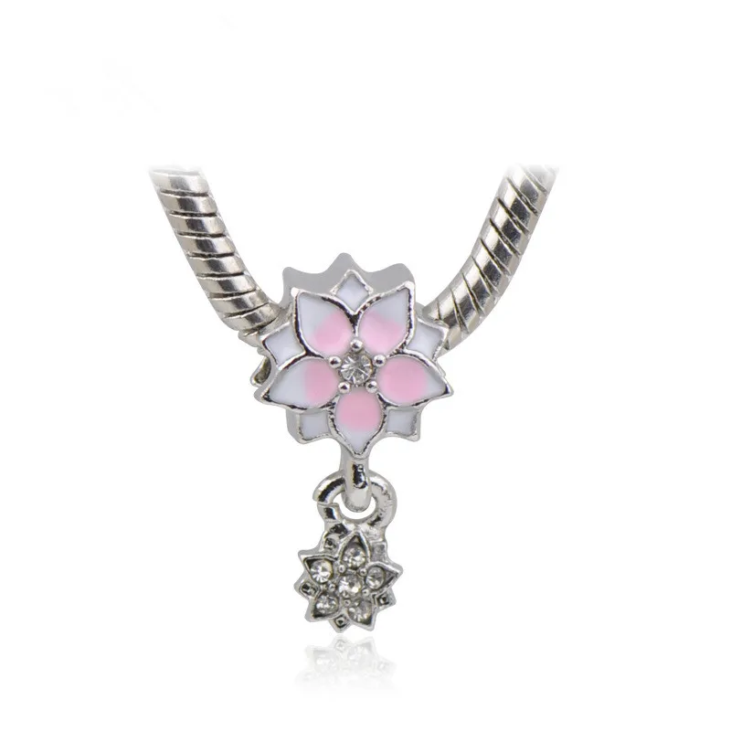Серый Buyee, 925 пробы, серебро, сделай сам, ювелирное изделие, подвеска, амулеты для женщин, бусины-разделители, подходят к оригиналу Pandora, амулеты, браслет, ювелирное изделие - Цвет: Серый