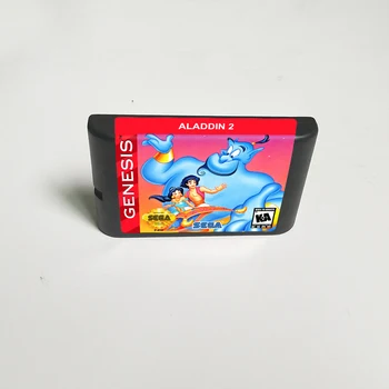 

Aladdin 2- 16 Bit MD Game Card for Sega Megadrive Genesis Video Game Console Cartridge
