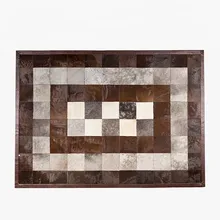 Ковёр из воловьей кожи в американском стиле, большой размер, ковер из натуральной коровьей кожи, большой размер, декоративный ковер для гостиной