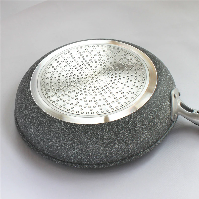 MyLifeUNIT Japanese style Maifan Stone Non-stick Frying Pan 20 cm Medical Stone Frying Pan for gas stoves and induction cookers MyLifeUNIT Japanese style Maifan Stone Non-stick Frying Pan 20 cm Medical Stone Frying Pan for gas stoves and induction cookers