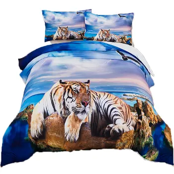 

Tiger Bedding Sets Duvet Cover bed sheets and Pillowcases Bed Kids Favorite Sheet Twin Queen King Teenager Print