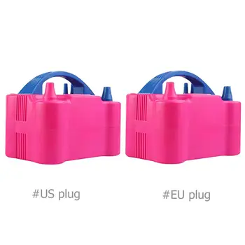 

Portable Double Hole Inflatable Electric Inflator Air Balloon Blower Pump