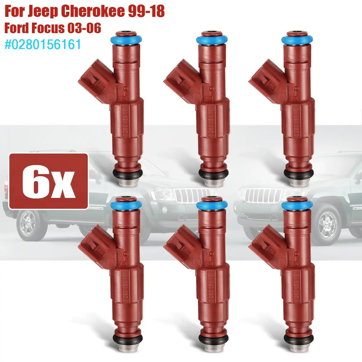 *Lifetime* Bosch Flow Matched Fuel Injectors set 4 FORD 2.0 Shipped same day USA