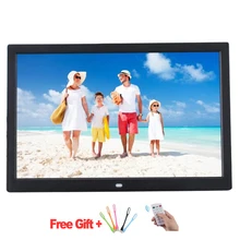 Digital-Photo-Frame Mp4-Player Video-Alarm Remote-Control Mp3 with Movies 12inch Full-Hd