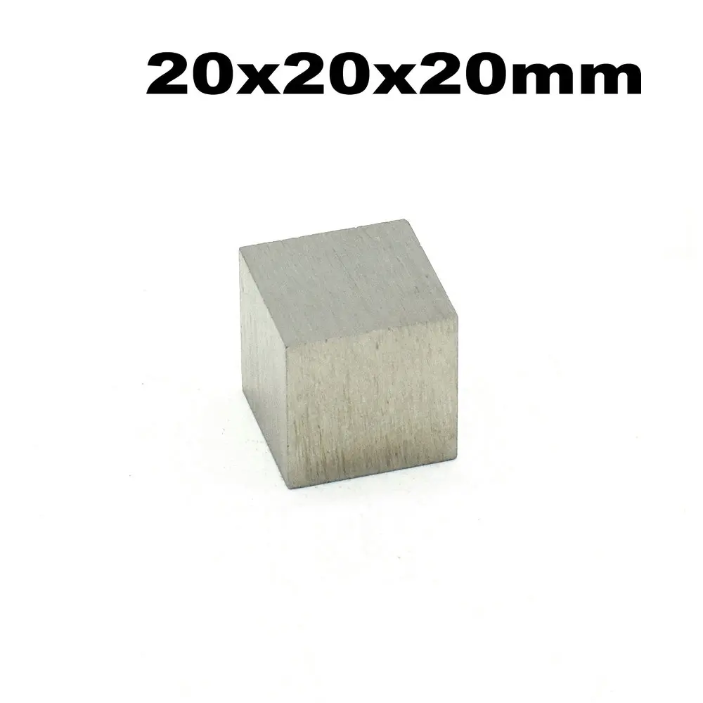 20mmPlainCube Вольфрамовый блок 25,4 мм Плотность куб W 99.95% чистый для элемента коллекции Сделай Сам ручной работы для хобби творчества дисплей 10 мм 15 мм 50 мм простой W куб Стандартный вольфрамовый блок лазерная резьба тяжелый - Цвет: 20mmPlainCube