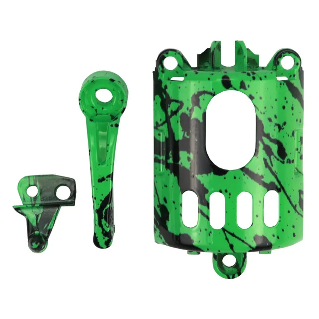 8Pcs/Set Electric Clipper Shell Set For WAHL 8148/8591 ABS 8 Style DIY Modification Shell Barber Electric Clipper Cover G0811 Green