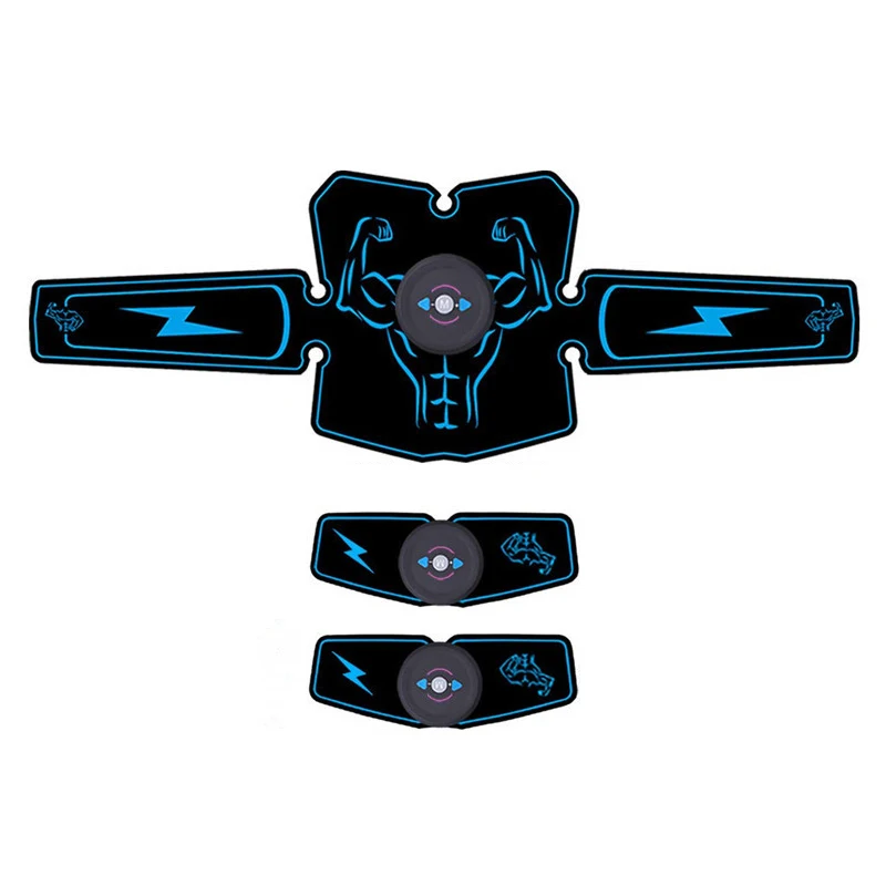 New Smart EMS Fitness Exercise Abdominal Muscle Stickers Home Gym Electrical Stimulatiuon Equipment Abdominal Abdomen Massager
