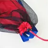 1PC  Toy Storage Mesh Bag For Kids Beach Sand Toys Water Fun Sports Bathroom Clothes Towels Backpacks Gift 4