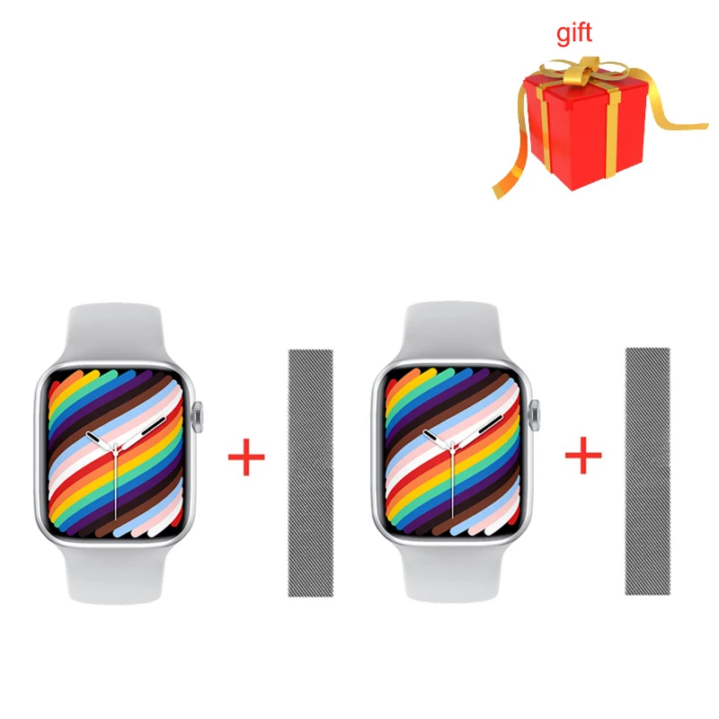 2022 IWO 14 Pro Watch 7 Smartwatch Sleep Monitor Heart Rate Bluetooth Clock Series 7 Woman Men Smart Watch  PK IWO 13 PRO X8 MAX 