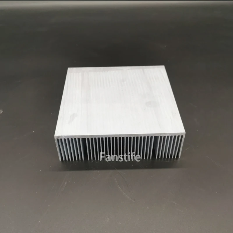 High-density Gear 130*130*38mm LED Lamps Electromechanical Equipment Power Amplifier Signal Transmitter LED Heat Sink Radiator