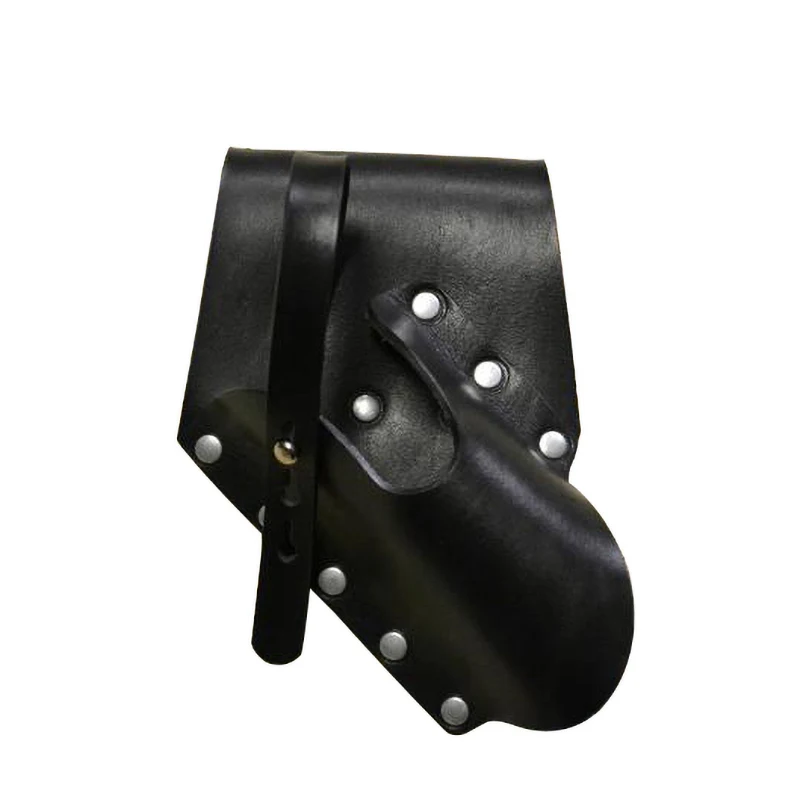 Renaissance Pirate Leather Belt Flintlock Holster Pistol Firearm Gun Holder for Men Women LARP Cosplay