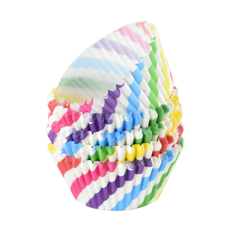 100pcs/set Muffin Liners Cupcake Paper Cups Cake Forms Baking Box Case Cake Mold Decorating Tool Wedding Birthday Party Supplies 100pcs/set Muffin Liners Cupcake Paper Cups Cake Forms Baking Box Case Cake Mold Decorating Tool Wedding Birthday Party Supplies