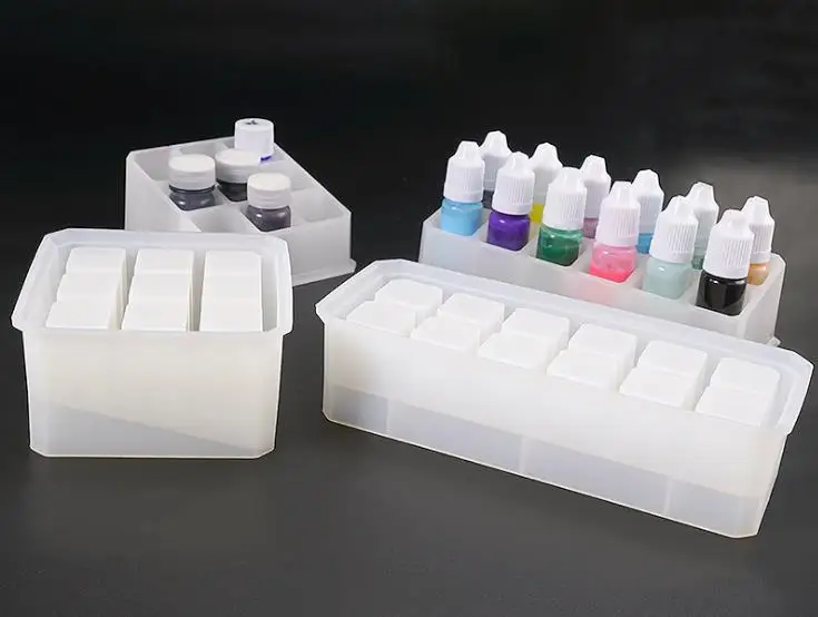 

DIY Square Silicone Storage Box Mold Resin Mould Jewelry Casting Craft Handmade