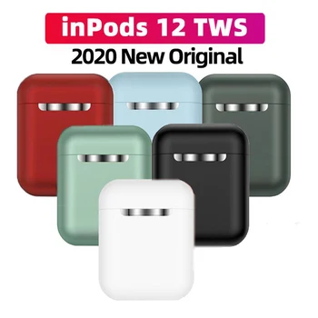 

Bluetooth Earphones Air 2 inPods 12 TWS Wireless Sport charging Headset Touc With i9s i12 Tws For iPhone Xiaomi Huawei Samsung