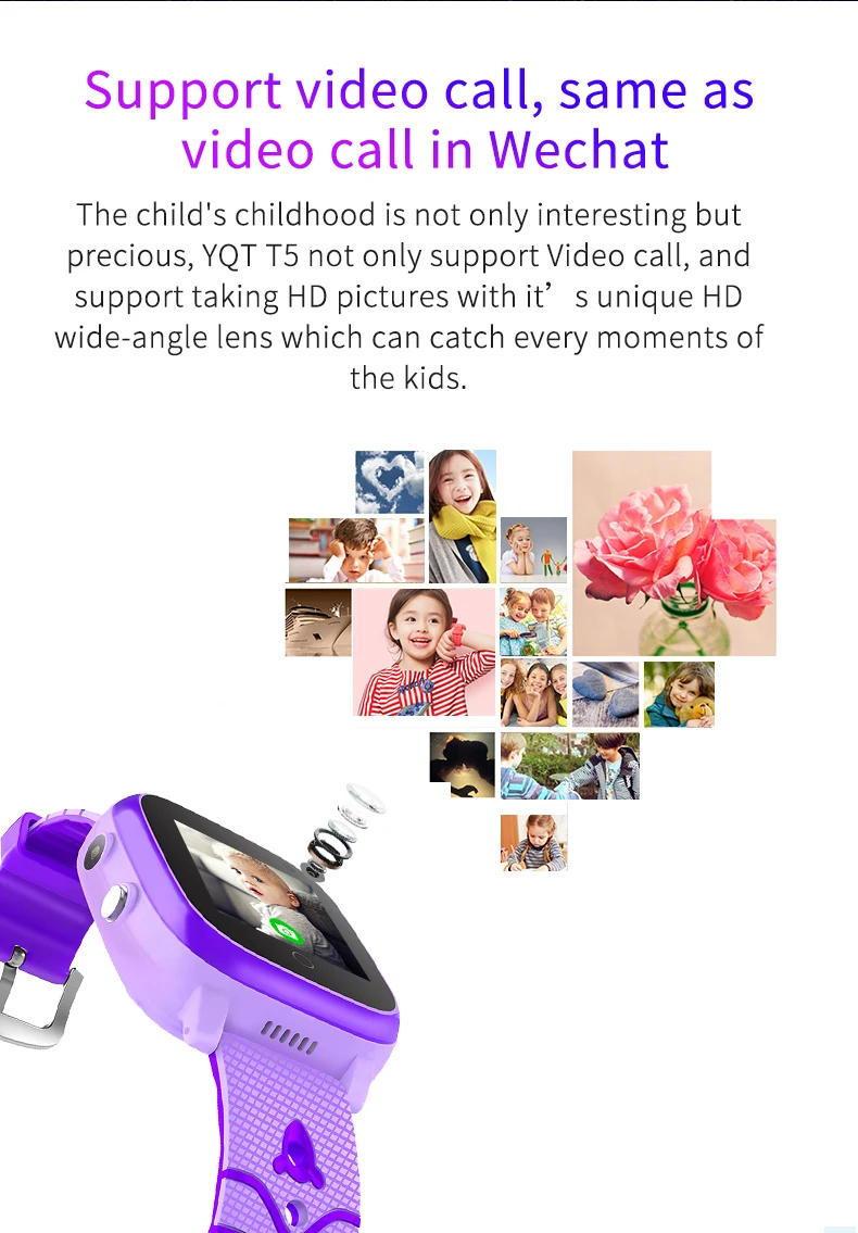 S5 Waterproof Smart Watch Kids 4G GPS WIFI LBS Tracker Phone Watch SOS Video Call for Children Anti Lost Monitor Baby SmartWatch