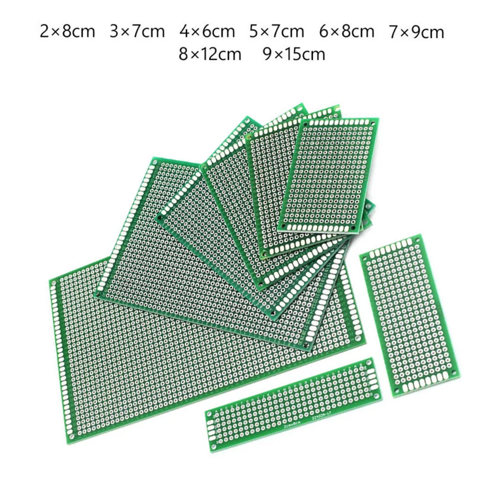 1 шт. зеленая двухсторонняя печатная плата Прототип Макет для ARDUINO DIY