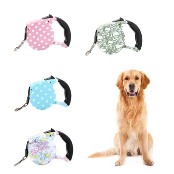 

Automatic Retractable Dog Leash 5M Durable Rope Leashes for Pets Up to 15kg Dogs