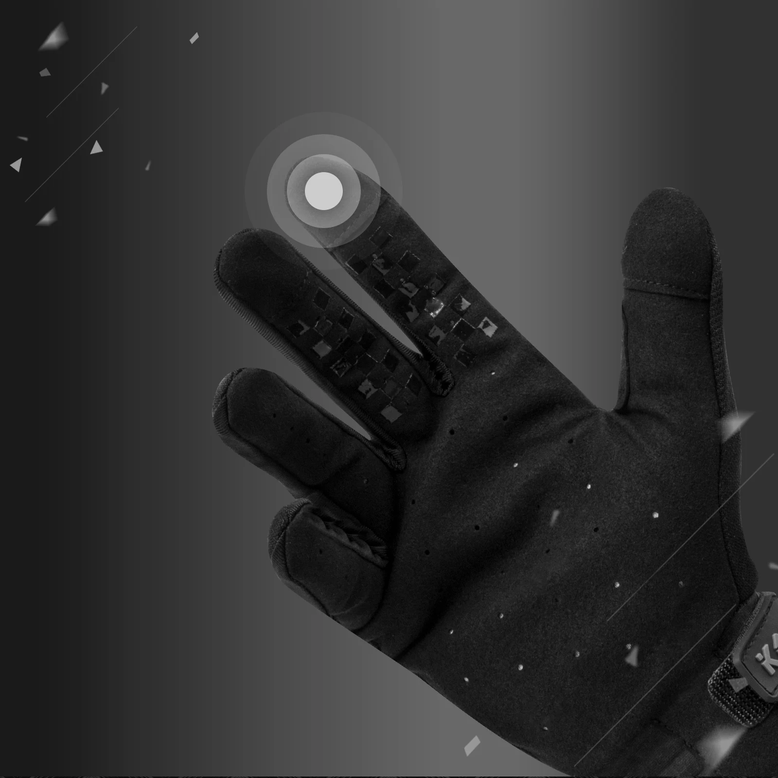 Unisex Sport New Full Finger Cycling Gloves Touchscreen