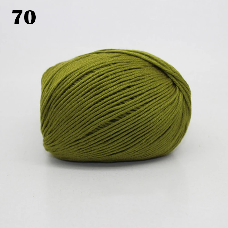 

50G Worsted Line Hand Knitted Crochet Yarns For Sweater Making Women Solid Color Hand Knitting Crafts Supplier