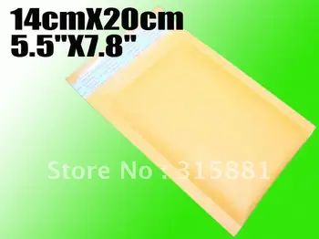 

Wholesale 5.5"X7.8" 14cmX20cm bubble envelope padded envelopes paper envelope bubble mailer bag 100pcs/lot