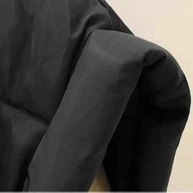 Новые корейские теплые женские пуховые хлопковые жилеты без рукавов со стоячим воротником, толстые куртки, свободные зимние жилеты больших размеров