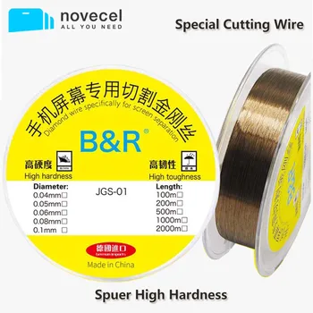 

Novecel 1pcs 1000 meter Phone LCD Screen Separation Wire Cutting Line for LCD Screen Glass Separator Phone Repair Tools Kit