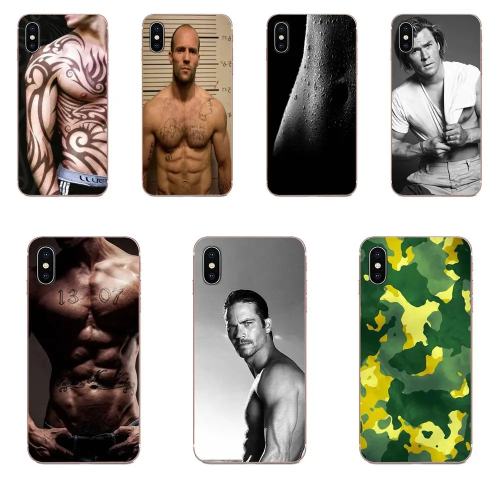 Paul Body Male Man Skin Ultra Thin For Samsung Galaxy A10 A20 A20E A3 A40 A5 A50 A7 J1 J3 J4 J5 J6 J7 2016 2017 2018 | Мобильные
