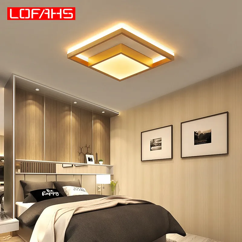 

LOFAHS luxury LED Ceiling Light Modern Remote Control Lamp Simple Fixture For Bedroom Kitchen Foyer Living Room Lighting