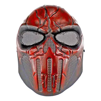 

Outdoor Protective Mask CS Field Camouflage Mask Full Face Protective Mask Horror Scare Punishment Mask