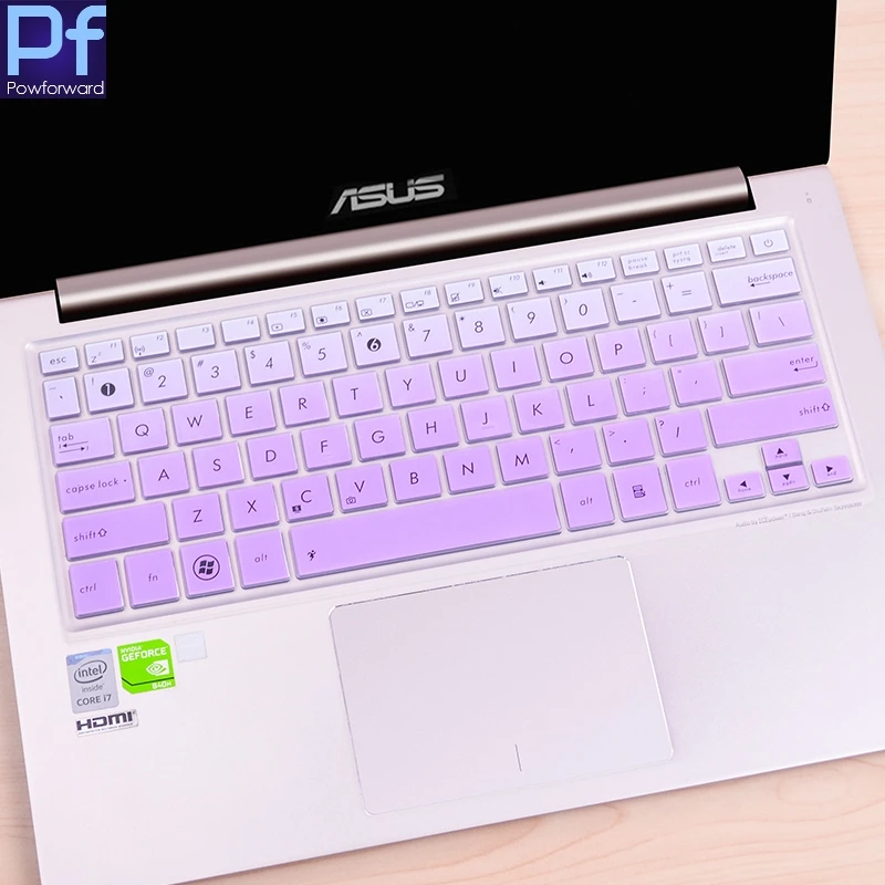 Силиконовый защитный чехол для клавиатуры Asus 14 дюймов Zenbook UX410 U410UQ RX410 UX42 UX430 U4100